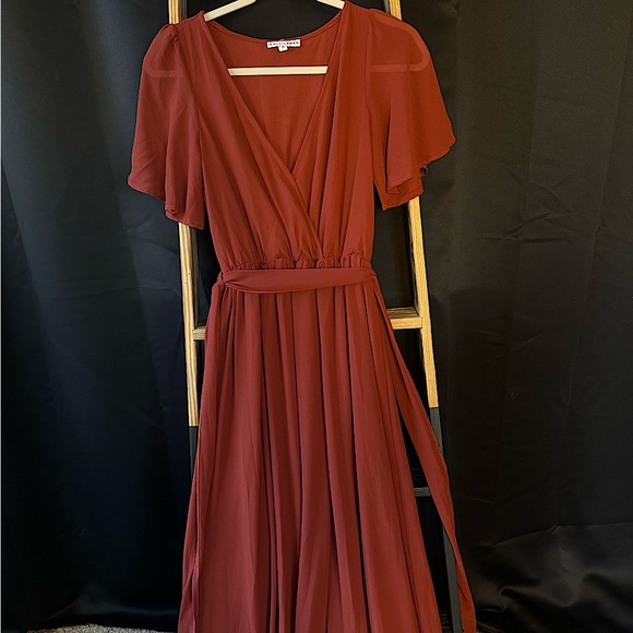 Baltic Born | Rust-colored dress | Size Small - Picture 2 of 4